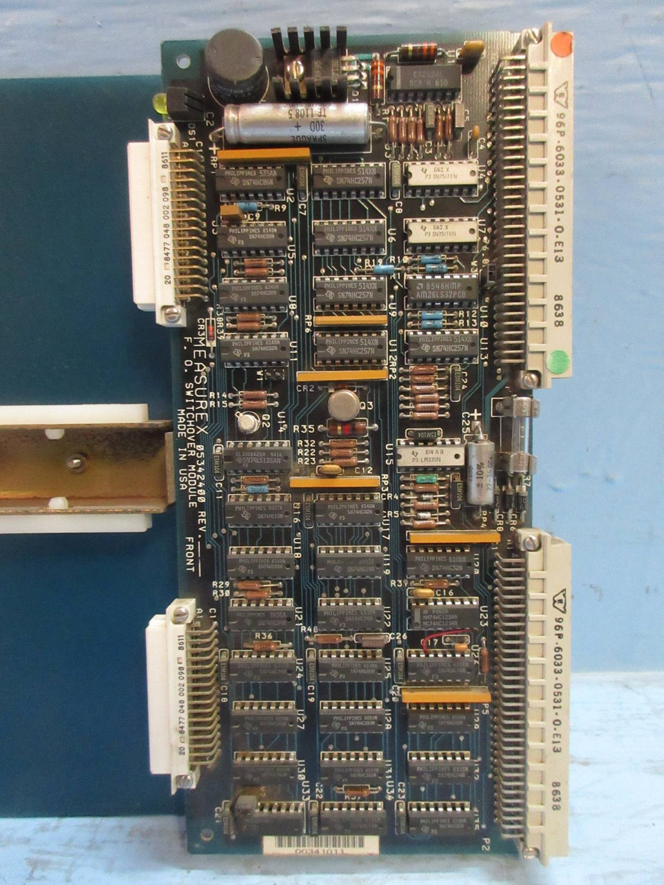 Measurex 053424-00 Rev C F. O. Switchover Module PLC 05342400 Revision C (TK3823-1)