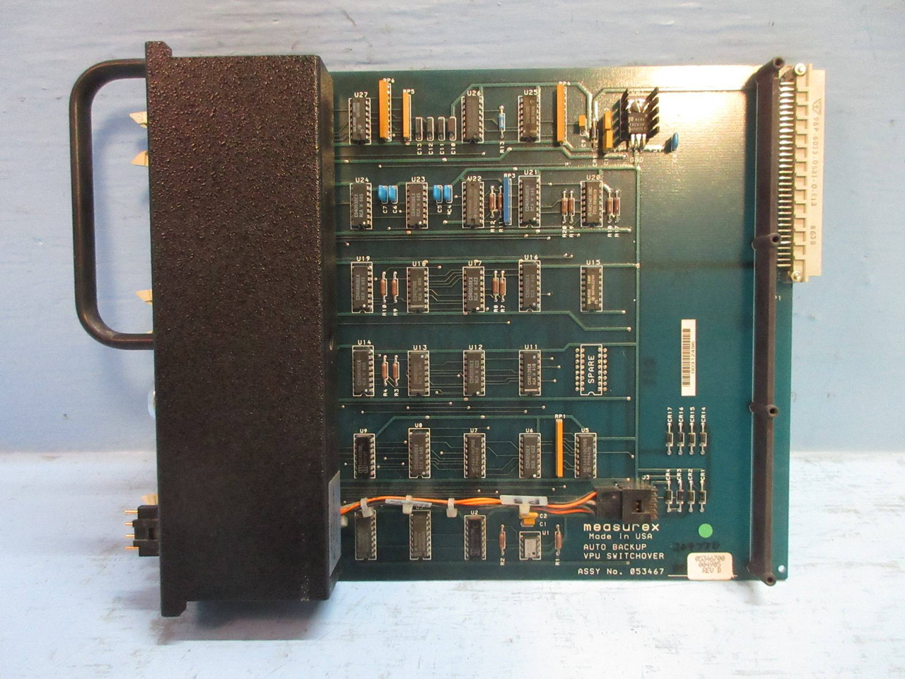 Measurex 053467-00 Rev B Auto Backup VPU Switchover Module 08522600 PLC 05346700 (TK3822-1)