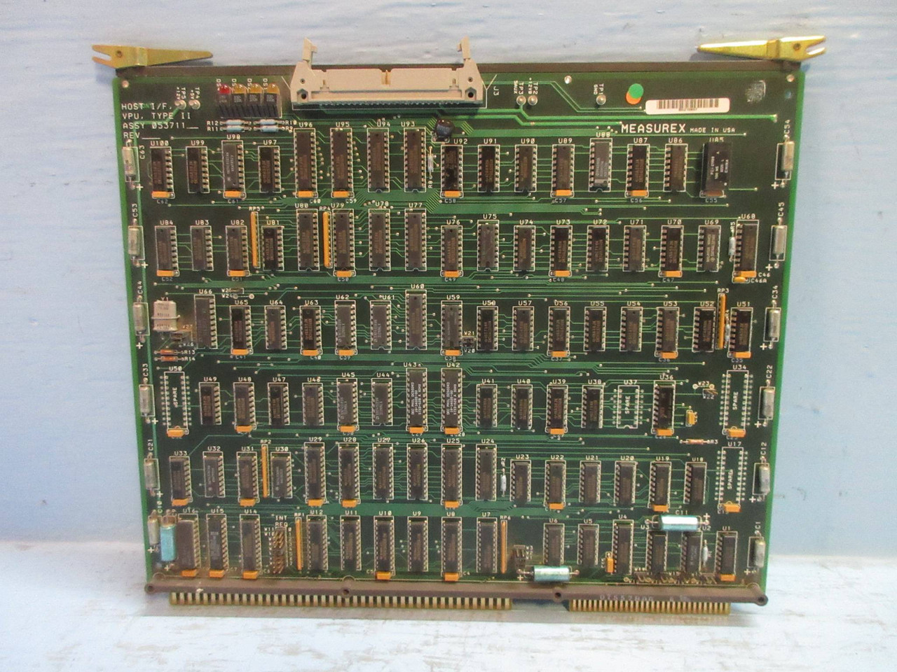 Measurex 05371100 Rev A Host I/F VPU Type II Module PLC Board 053711-00 (TK3837-3)