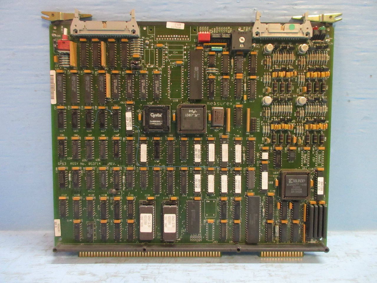 Measurex 05371400 Rev H GP63 Transition Module PLC Board 053714-00 Revision H (TK3839-3)