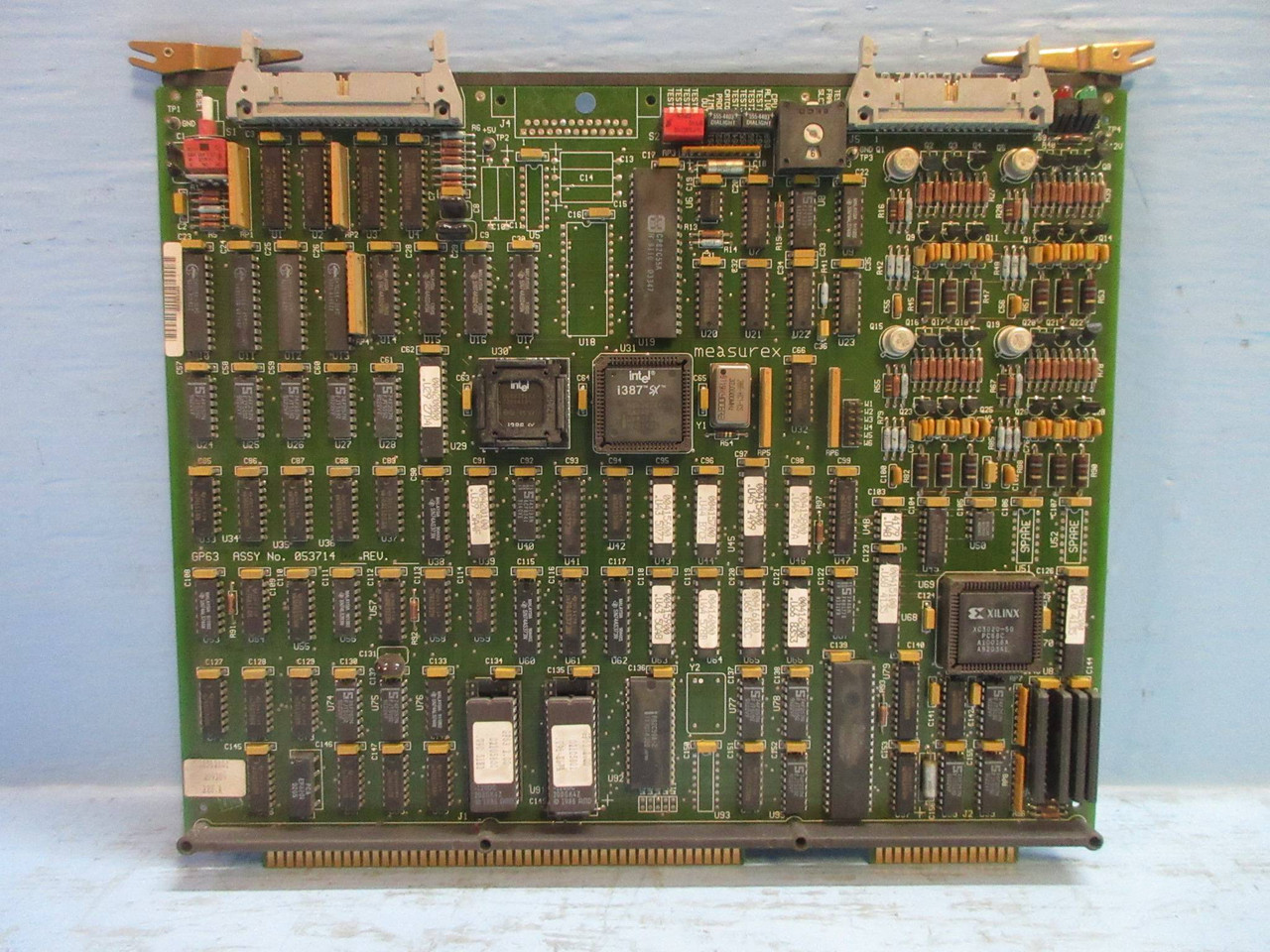 Measurex 05371400 Rev D GP63 Transition Module PLC Board 053714-00 Revision D (TK3838-2)