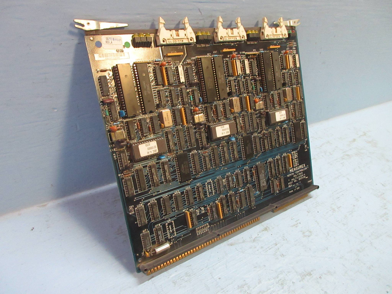 Image of Measurex 05345001 Rev C Serial Controller Multibus Multilayer-4 Module PLC Board