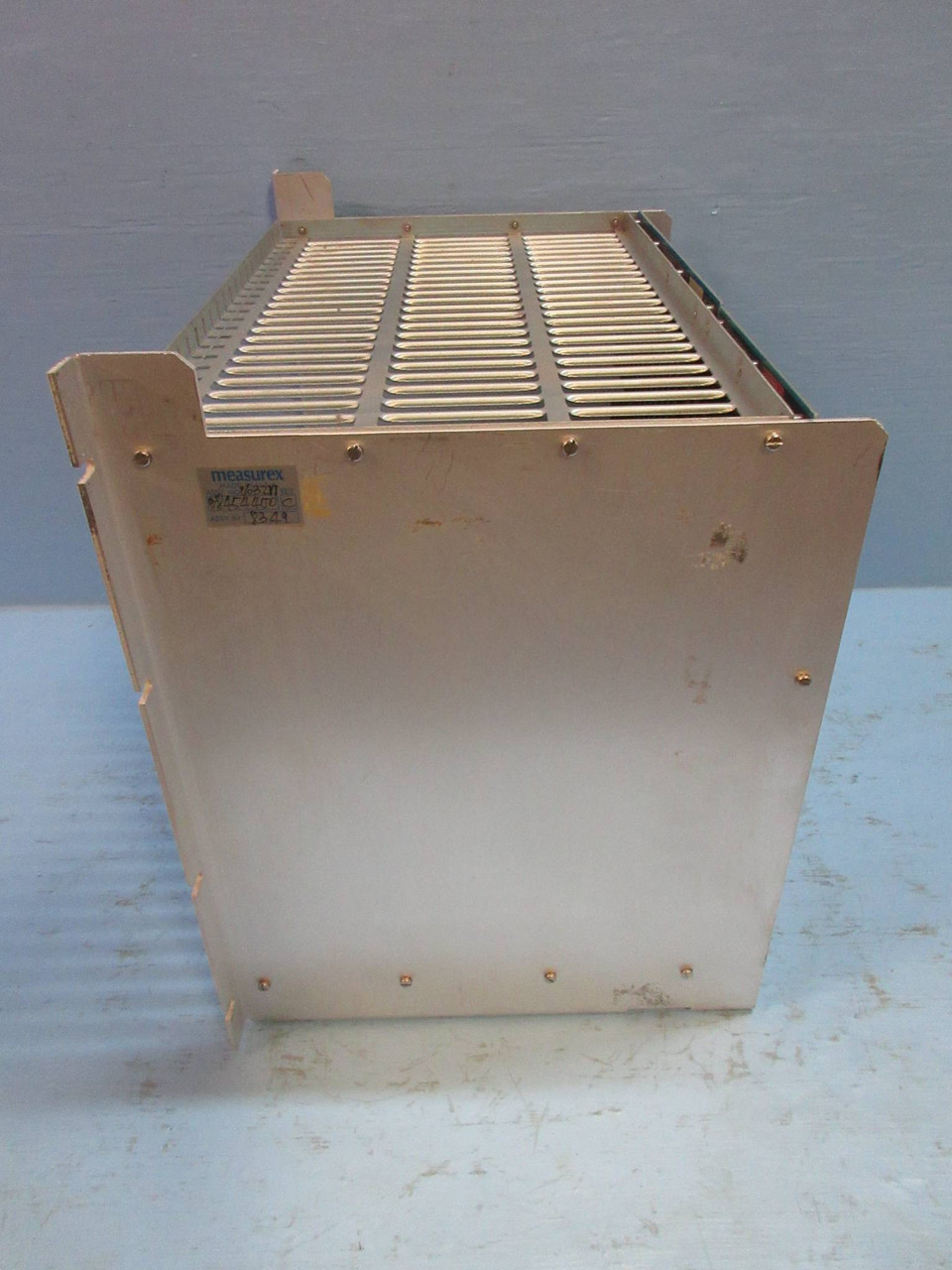 Measurex 08454400 21-Slot Chassis Module Rack with Backplane 05343600 & 05327800 (TK3844-2)