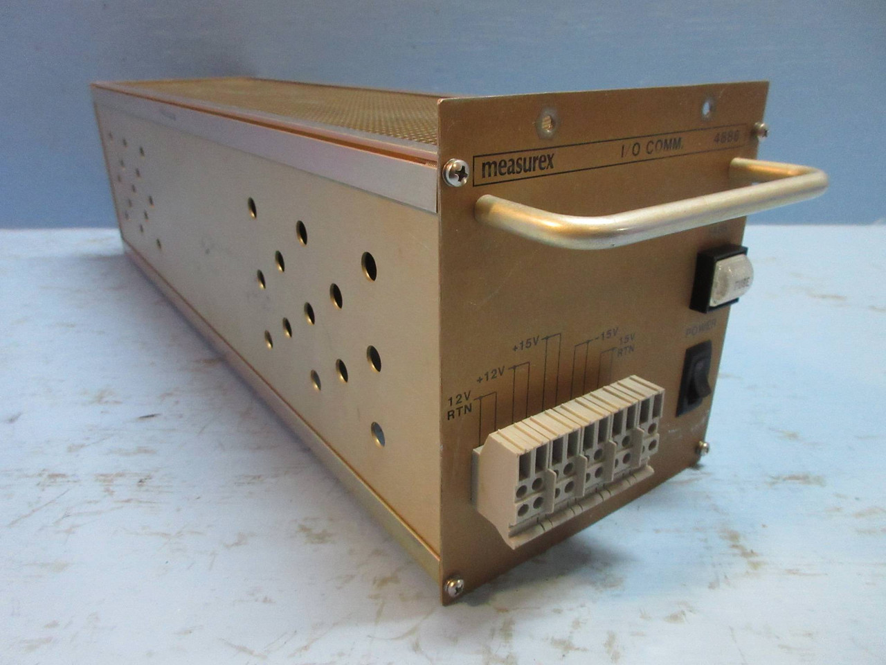 Measurex 08488600 Rev. F 4886 I/O Comm. Module Communication (TK3857-1)