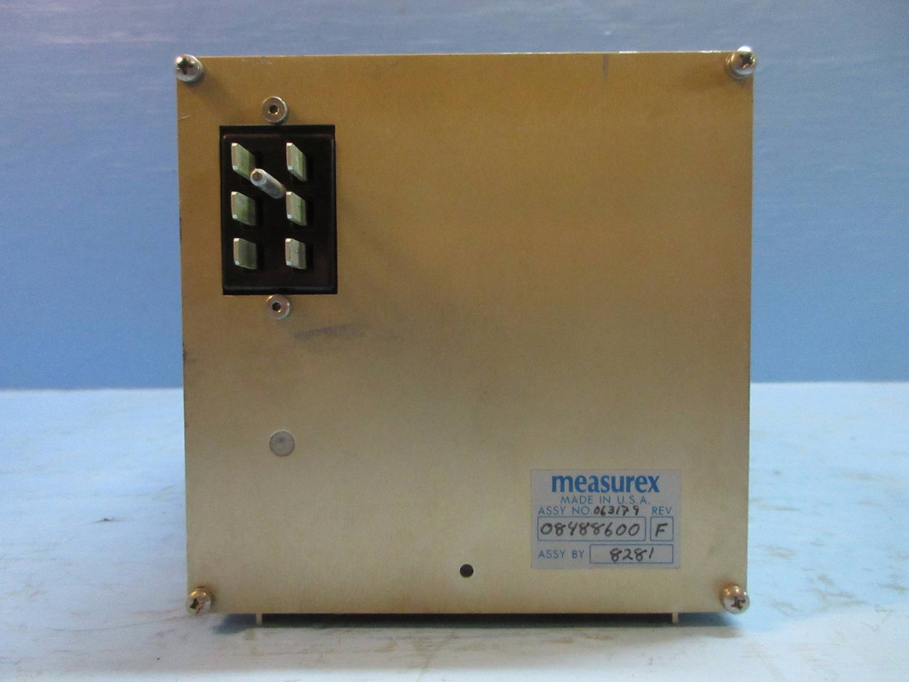 Measurex 08488600 Rev. F 4886 I/O Comm. Module Communication (TK3857-1)
