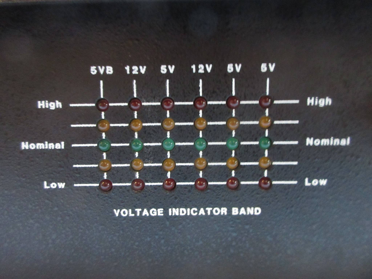 Measurex 08473600 Rev. G Power Supply Assembly VPU 084736-00 Module (TK3859-4)