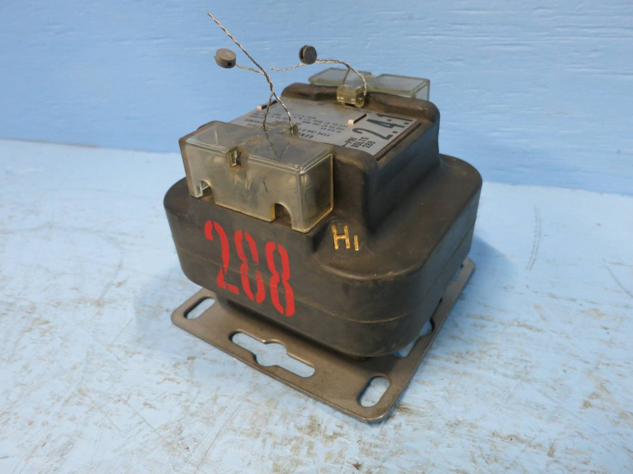 Image of General Electric 760X34G4 Type JVA-0 Voltage Transformer Ratio 2.4:1 288-120V GE