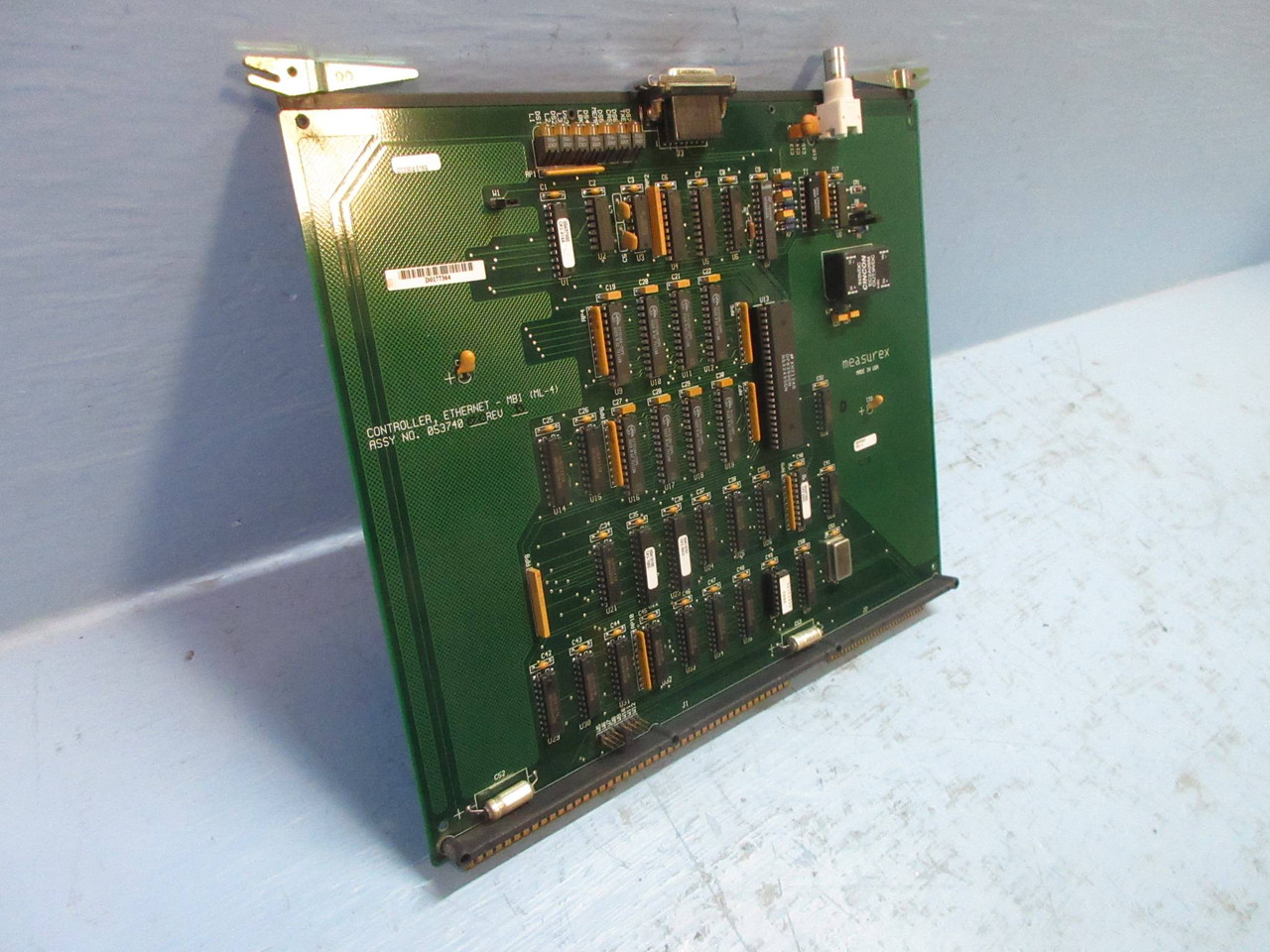 Measurex 05374000 Rev D Controller Ethernet MB1 Module PLC Board 053740-00 (TK3872-1)