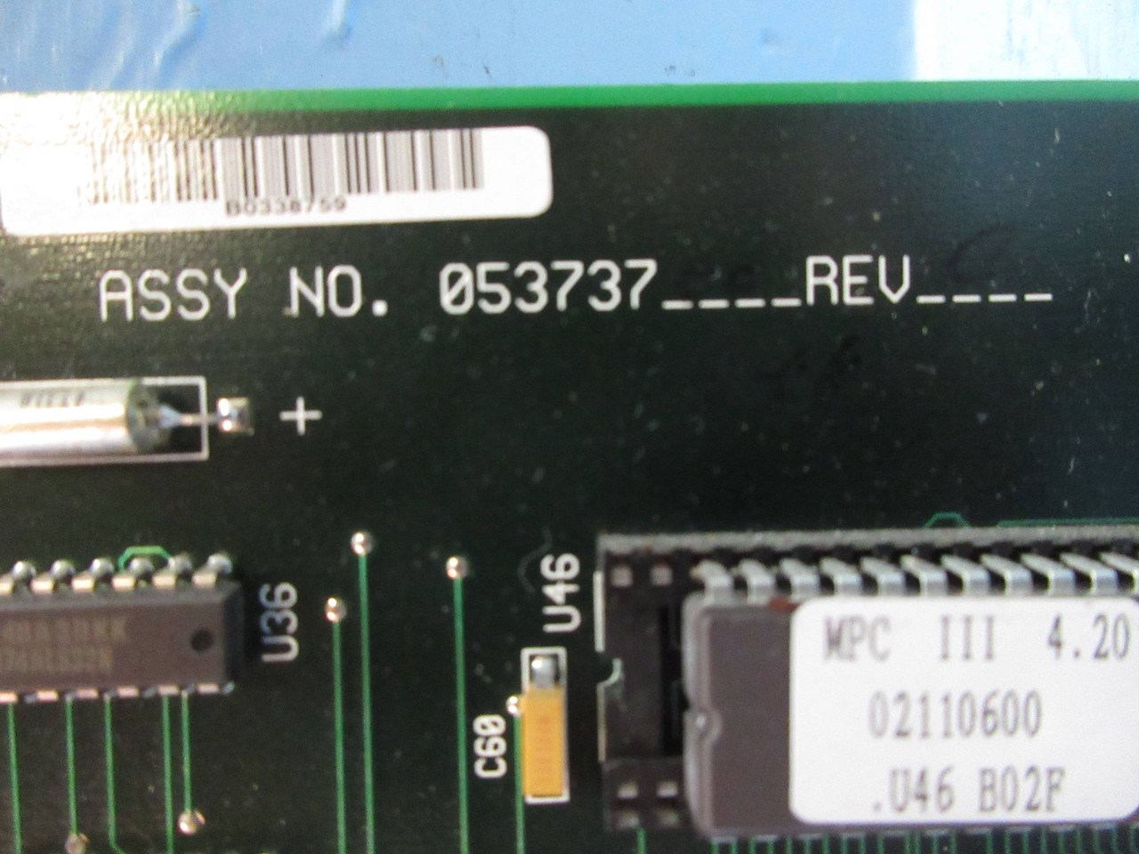 Measurex 05373700 Rev C Controller Matrix Printer Type II PLC Board 053737-00 (TK3871-1)