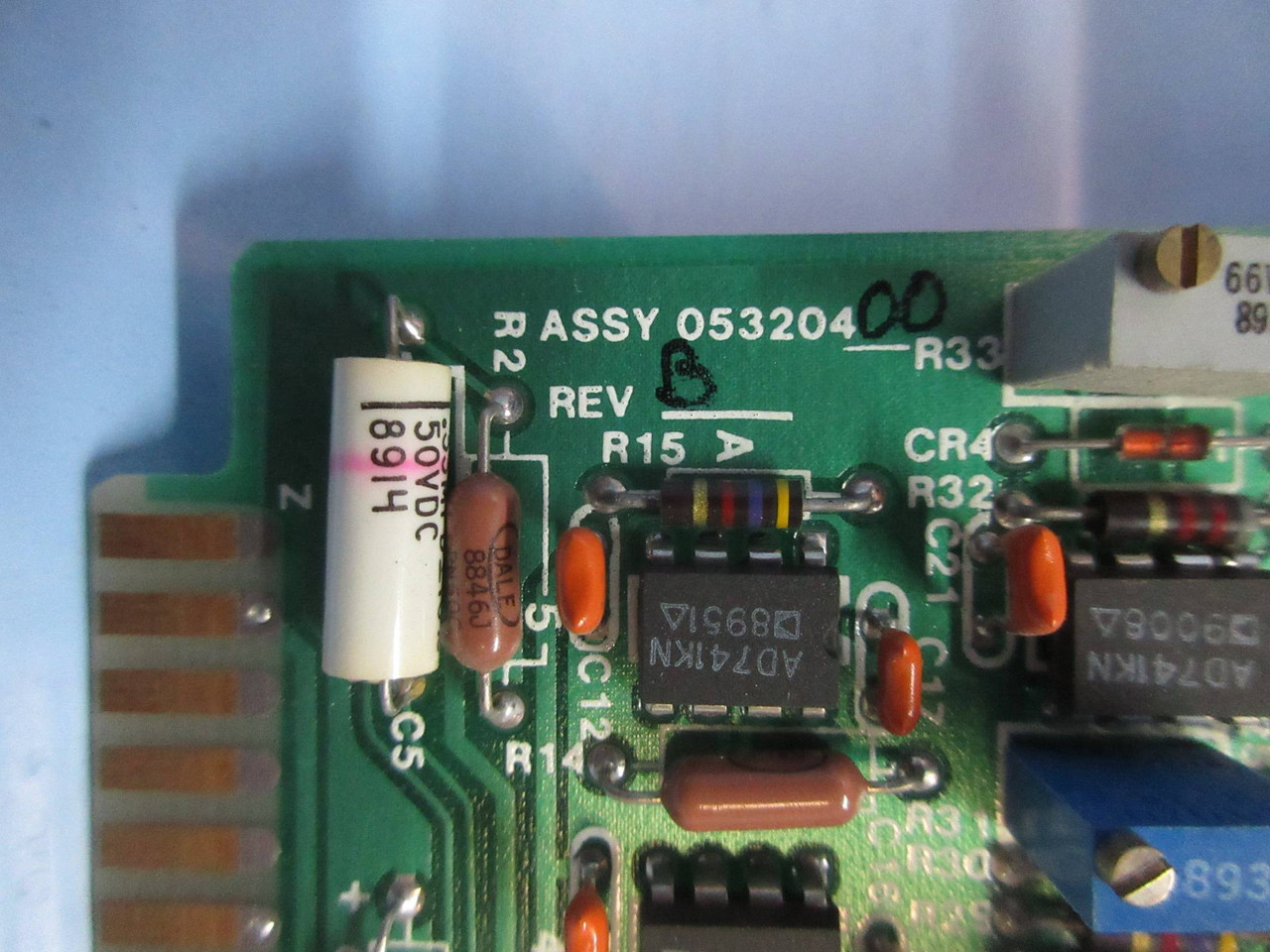 Measurex 05320400 Rev. B Quad Dif Amp / Therm Buffer Module Board PLC 053204-00 (TK3875-3)