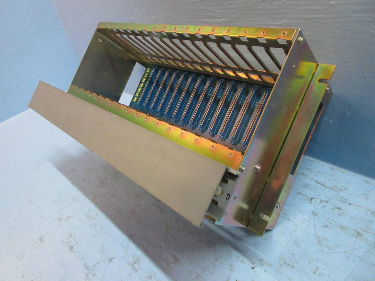 Measurex 08488400 Rev C 16-Slot Chassis Rack Termination Backplane 05356400 (TK3876-2)