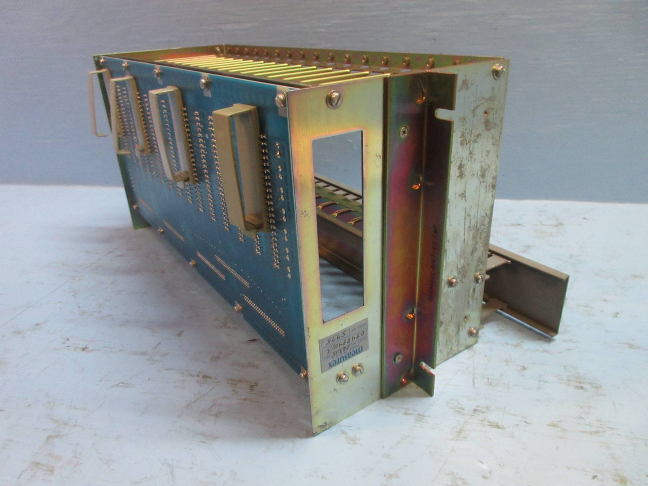 Measurex 08488400 Rev C 16-Slot Chassis Rack Termination Backplane 05356400 (TK3876-2)