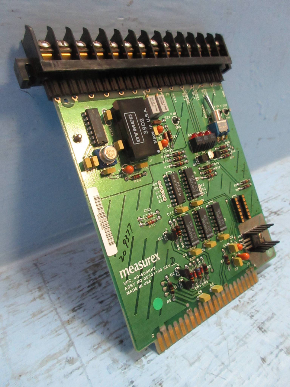 Image of Measurex 05331100 Rev. D VFC 40-500KHZ Module Board PLC 053311-00