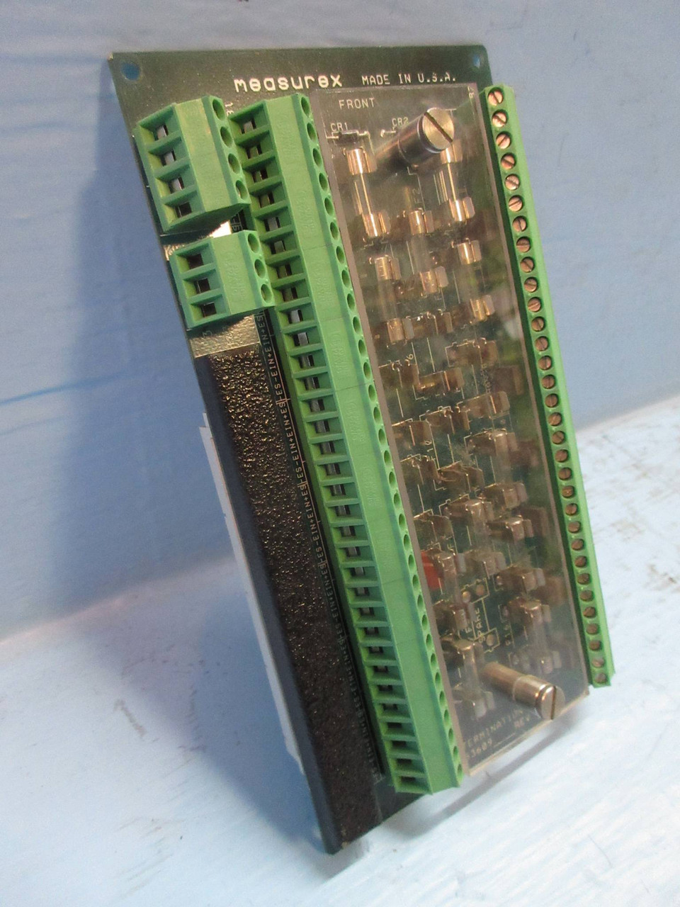 Measurex 05360900 Rev. A HLAIP Termination Module Board PLC (TK3894-4)