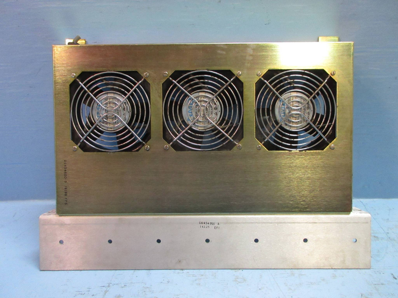 Measurex 08463600 Rev. D 3 Fan Assembly Revision D 06454800-B (TK3903-6)