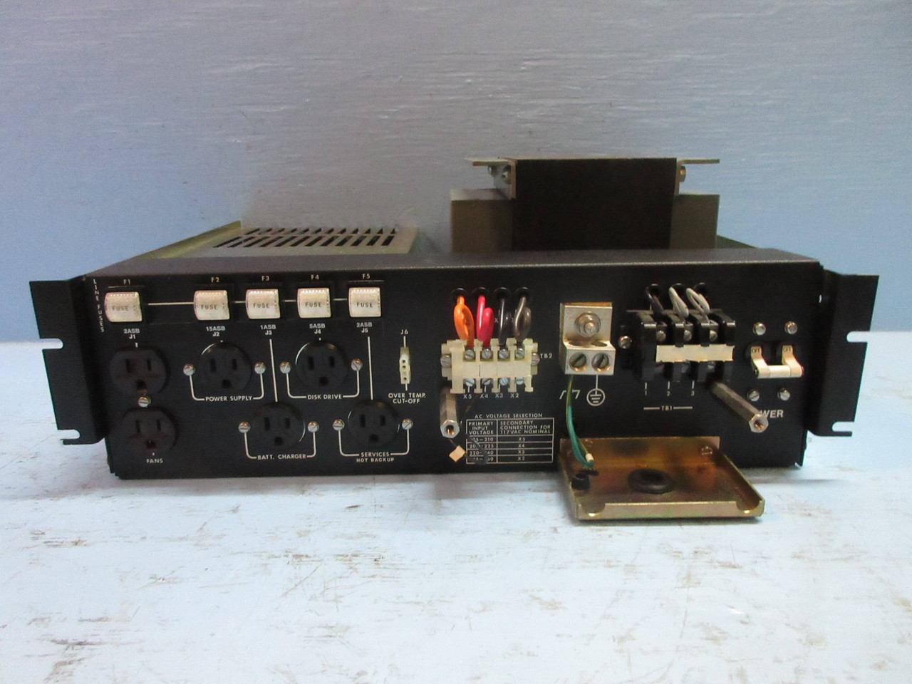Measurex 08473500 Rev. F Power Supply Module w/ Transformer 56000201 Rev. B (TK3906-2)