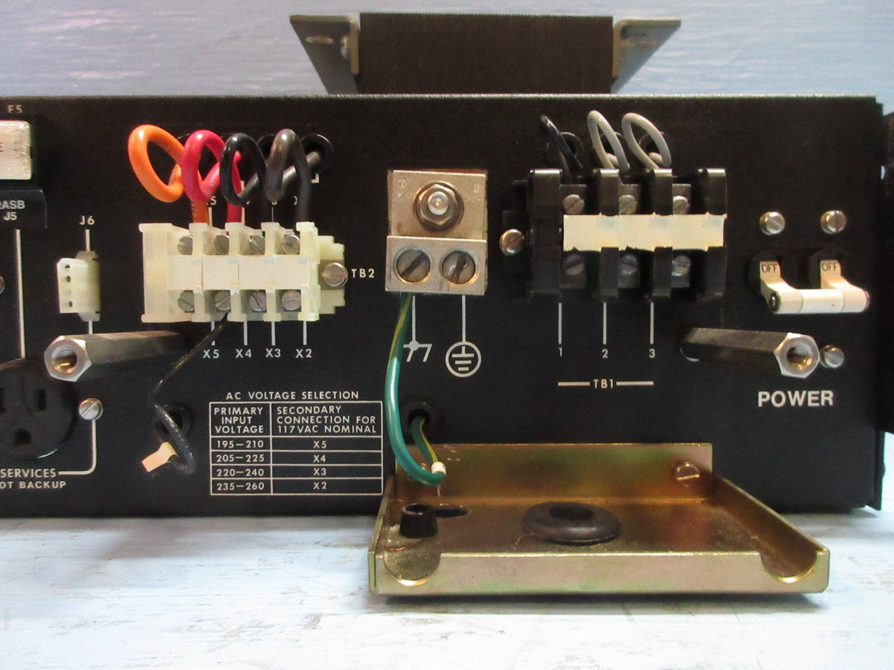 Measurex 08473500 Rev. F Power Supply Module w/ Transformer 56000201 Rev. B (TK3906-2)