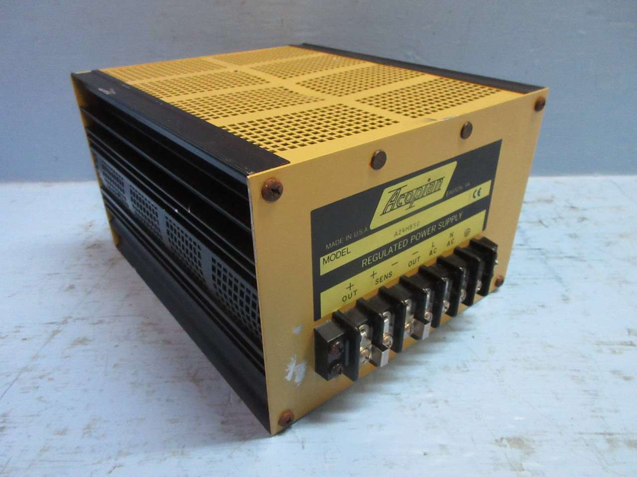 Acopian A24H850 Regulated Power Supply (TK3910-1)
