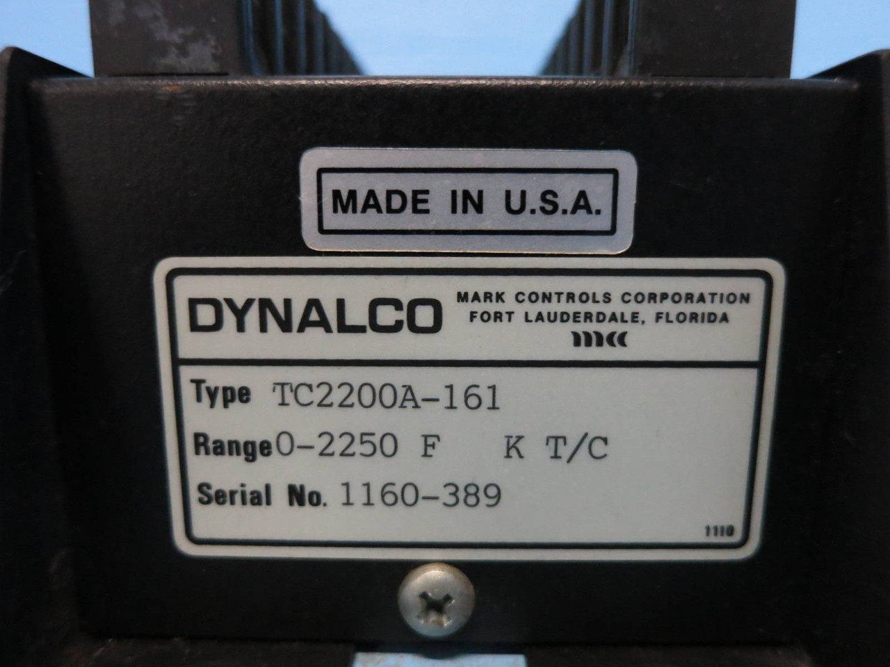 Dynalco TC2200A-161 Temperature Transmitter / Alarm Relay Control 115V (DW0764-6)