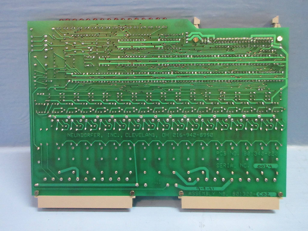Neundorfer 801340-020 Circuit Board PCB PLC 801320-C02 MicroRap Module (TK3919-3)