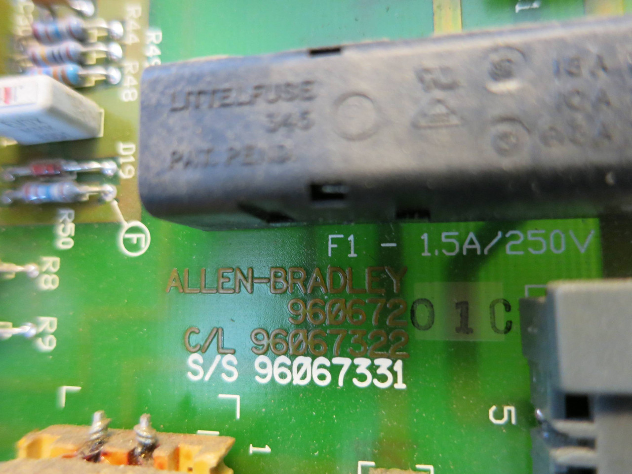 Allen Bradley 960672 PLC 1771 Power Supply PCB Circuit Board 96067322 96067331 (DW0778-3)