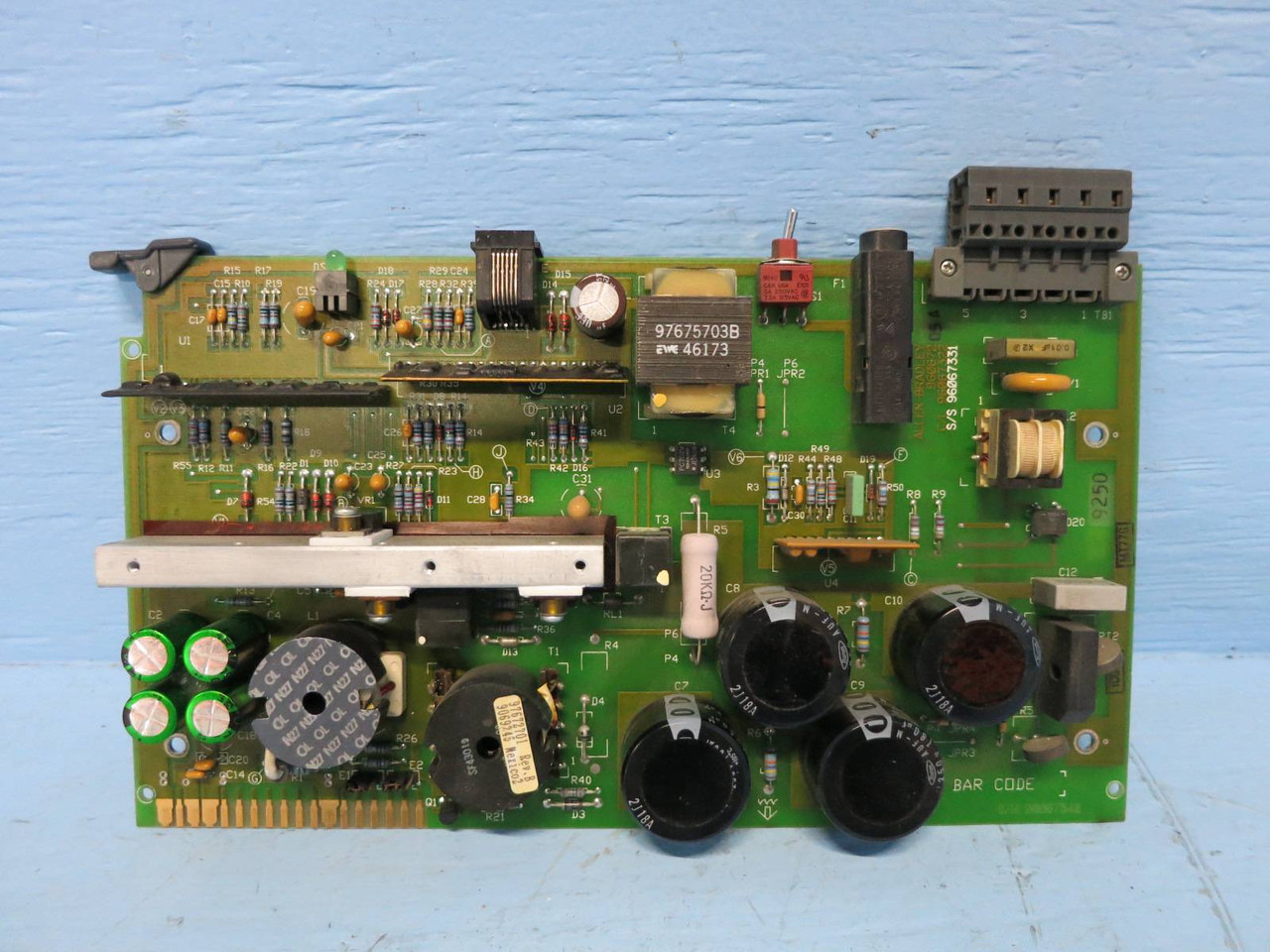 Allen Bradley 960672 PLC 1771 Power Supply PCB Circuit Board 96067322 96067331 (DW0778-3)