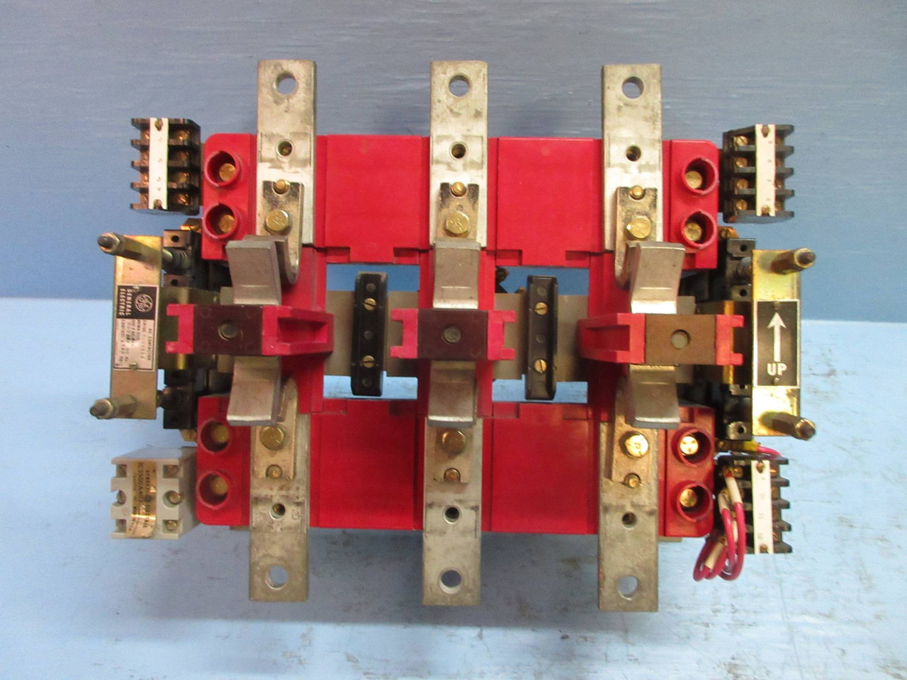 GE CR185-H004BAJ Size 5 AC Contactor 300 Amp 460 Control Volts General Electric (TK3965-1)