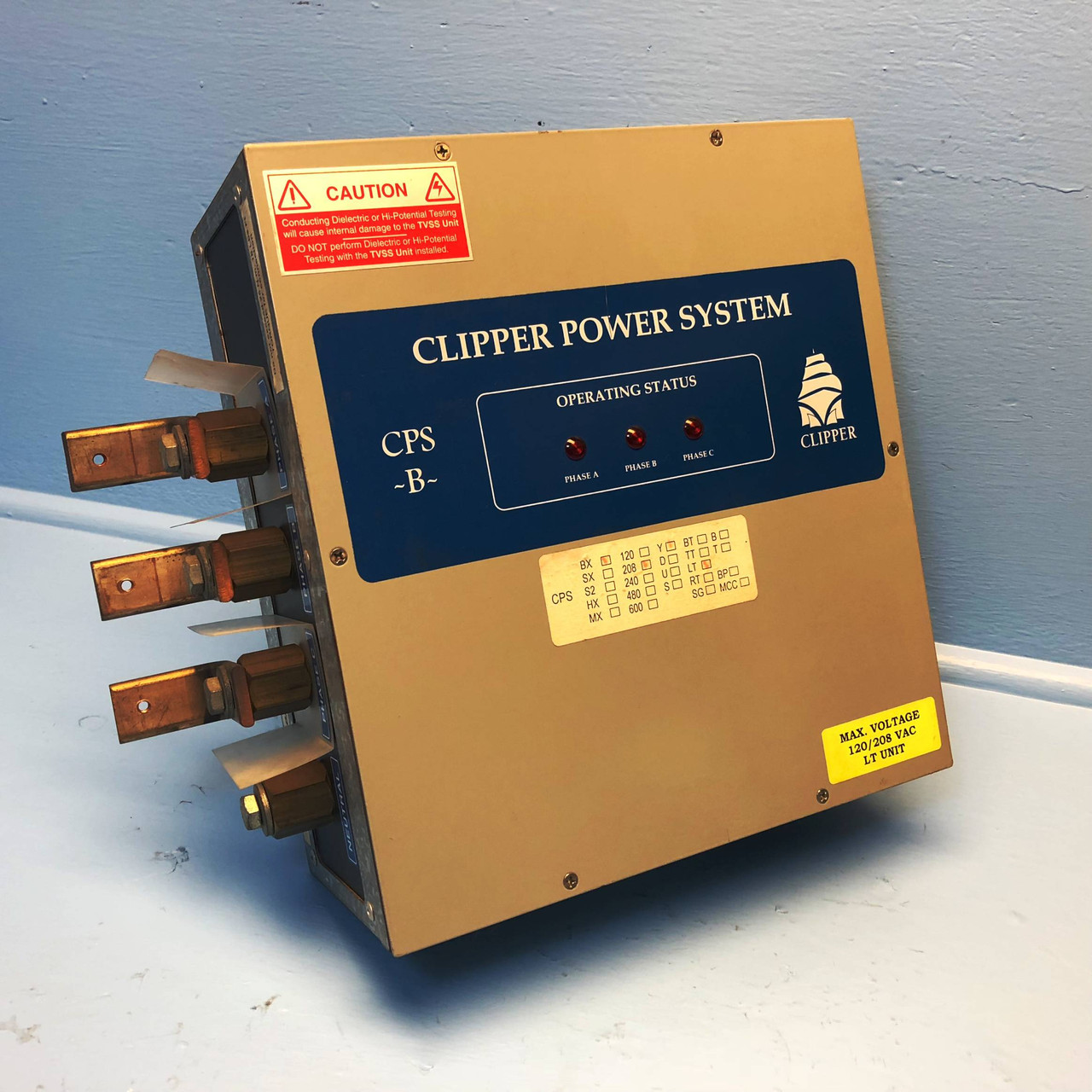 Image of Clipper Power Systems Tycor CPS-B-120/208Y-BD (LT) Surge Suppressor 3PH 120/208V