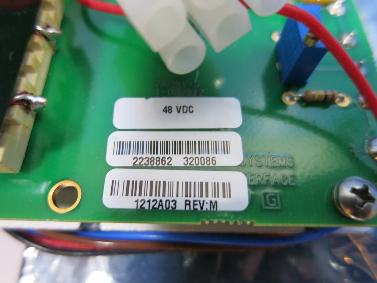 NEW General Electric 1212A03 Rev M Systems Interface 48 VDC GE 1212A-03 (NP1990-1)