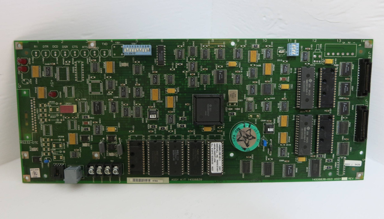 Honeywell 14506838-003 Rev 5 PCB Circuit Board CNI Excel 14506837 14506839 PLC (DW0838-1)