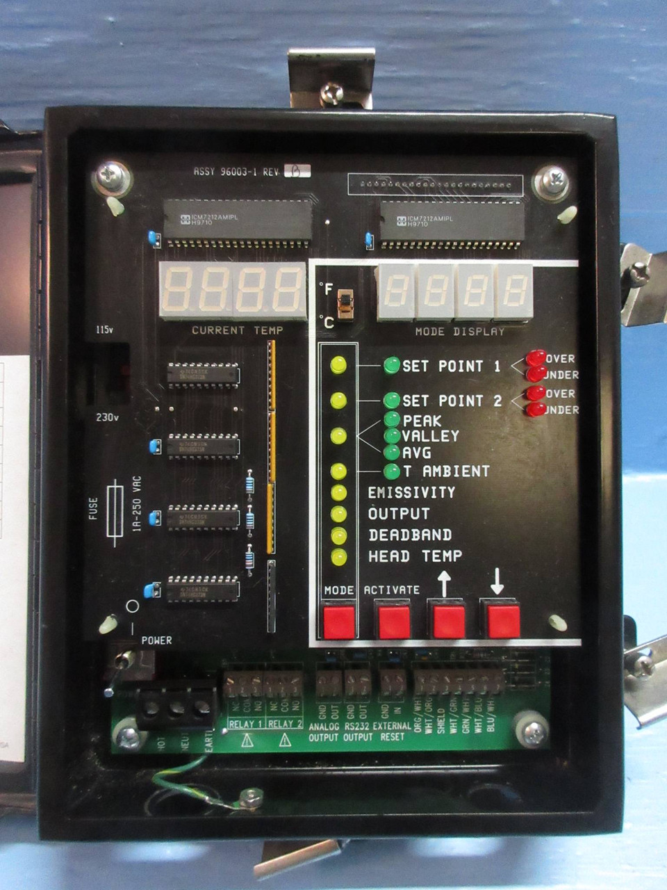 Raytek RAYT4BALT Thermalert IV Temperature Controller Sensor Monitor 115/230V (TK4041-4)