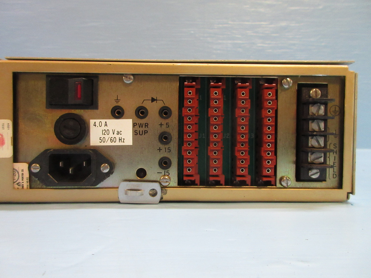 Fischer Porter 40PS2020A Dual Power Supply 120 Vac (TK4049-1)
