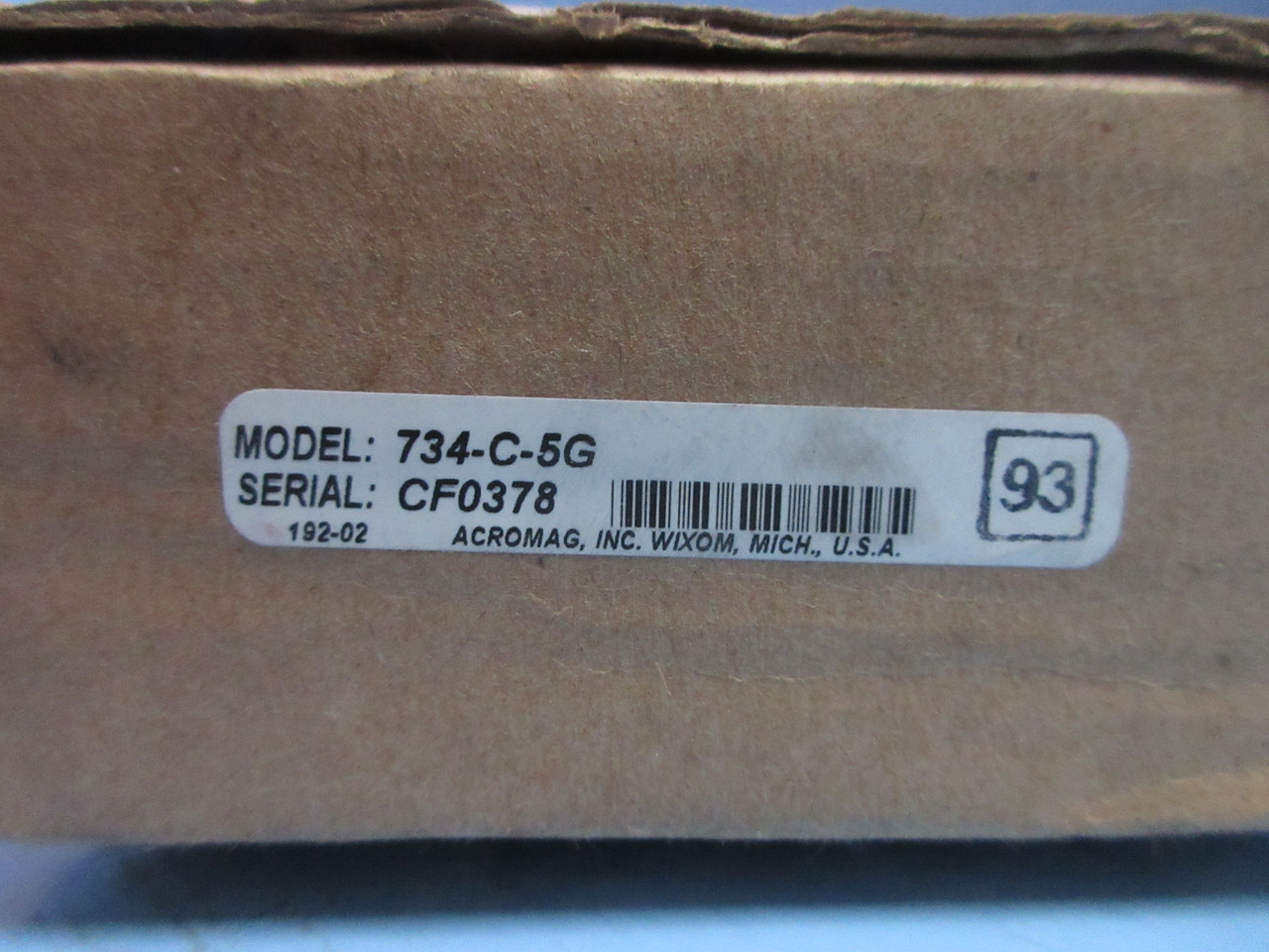 NEW Acromag 734-C-5G Series 700 Model 734 Deviation Alarm PLC Board NIB (TK4071-1)
