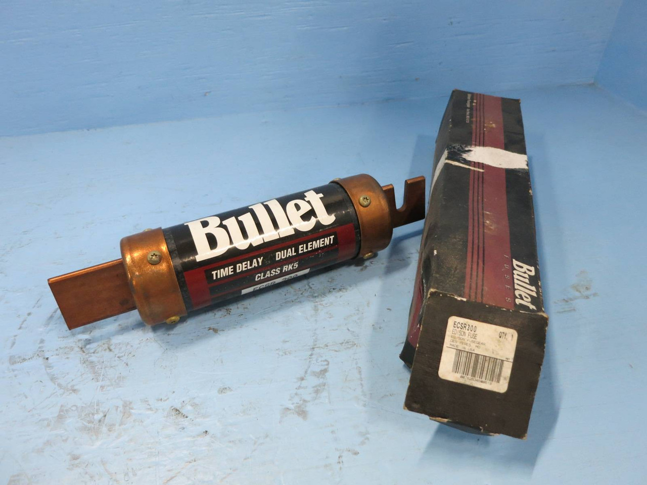Edison Bullet ESCR300 300 Amp 600V Time Delay Dual Element Fuse 300A NEW NIB (DW0869-2)