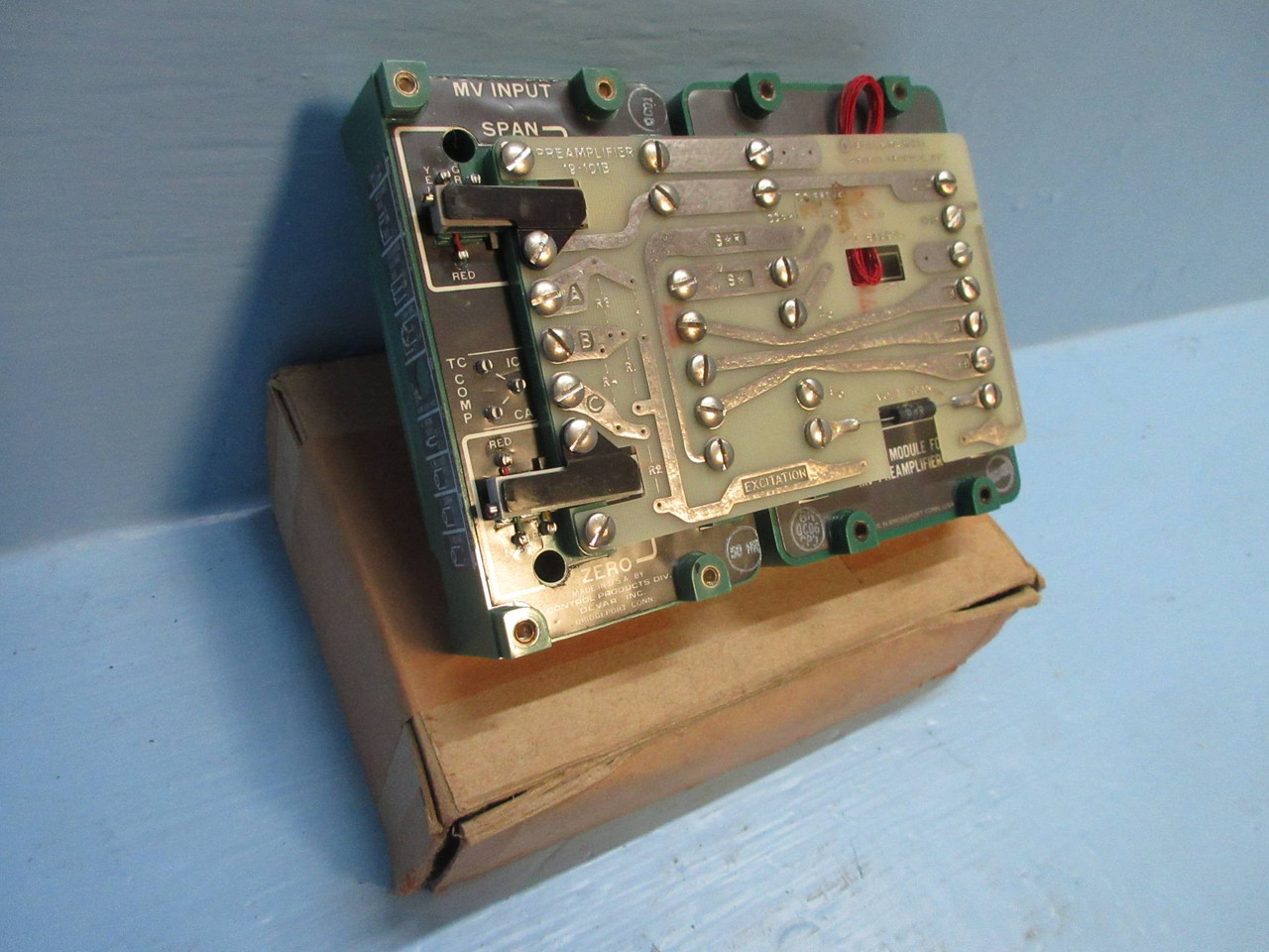 Image of NEW Bell & Howell 19-101B Board & mV Output 380715-01 and Input Module 222420-01