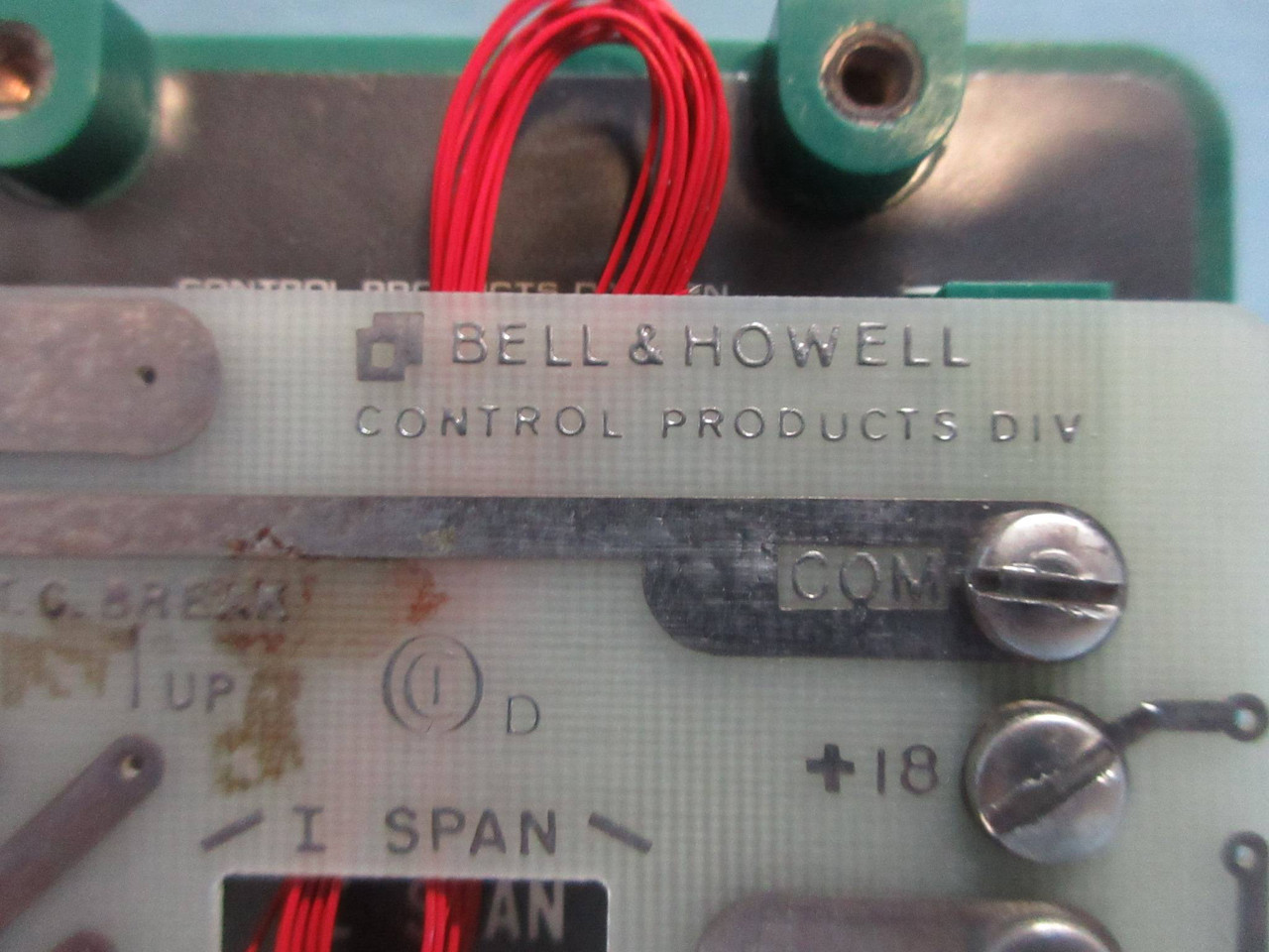 NEW Bell & Howell 19-101B Board & mV Output 380715-01 and Input Module 222420-01 (TK4087-2)