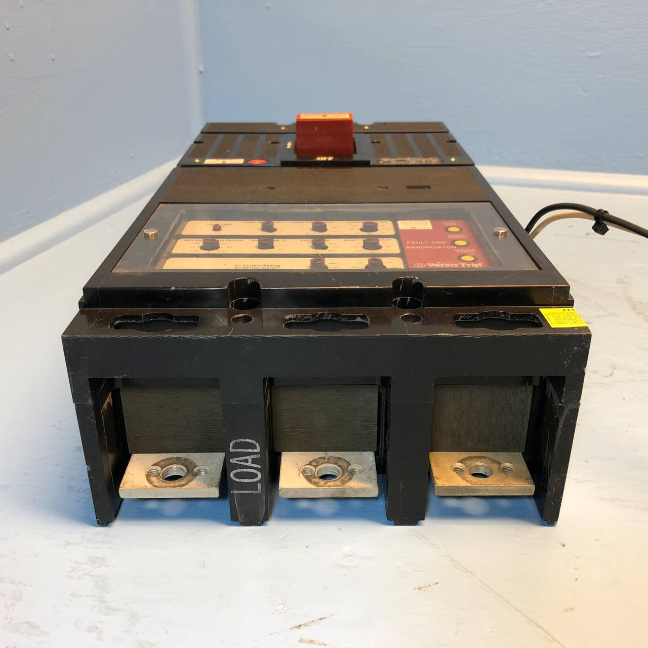 GE THJ9VF26 600 Amp LSIG Breaker w/ 600A Trip/Sensor T9VTSLGA3 General Electric (EM2922-6)