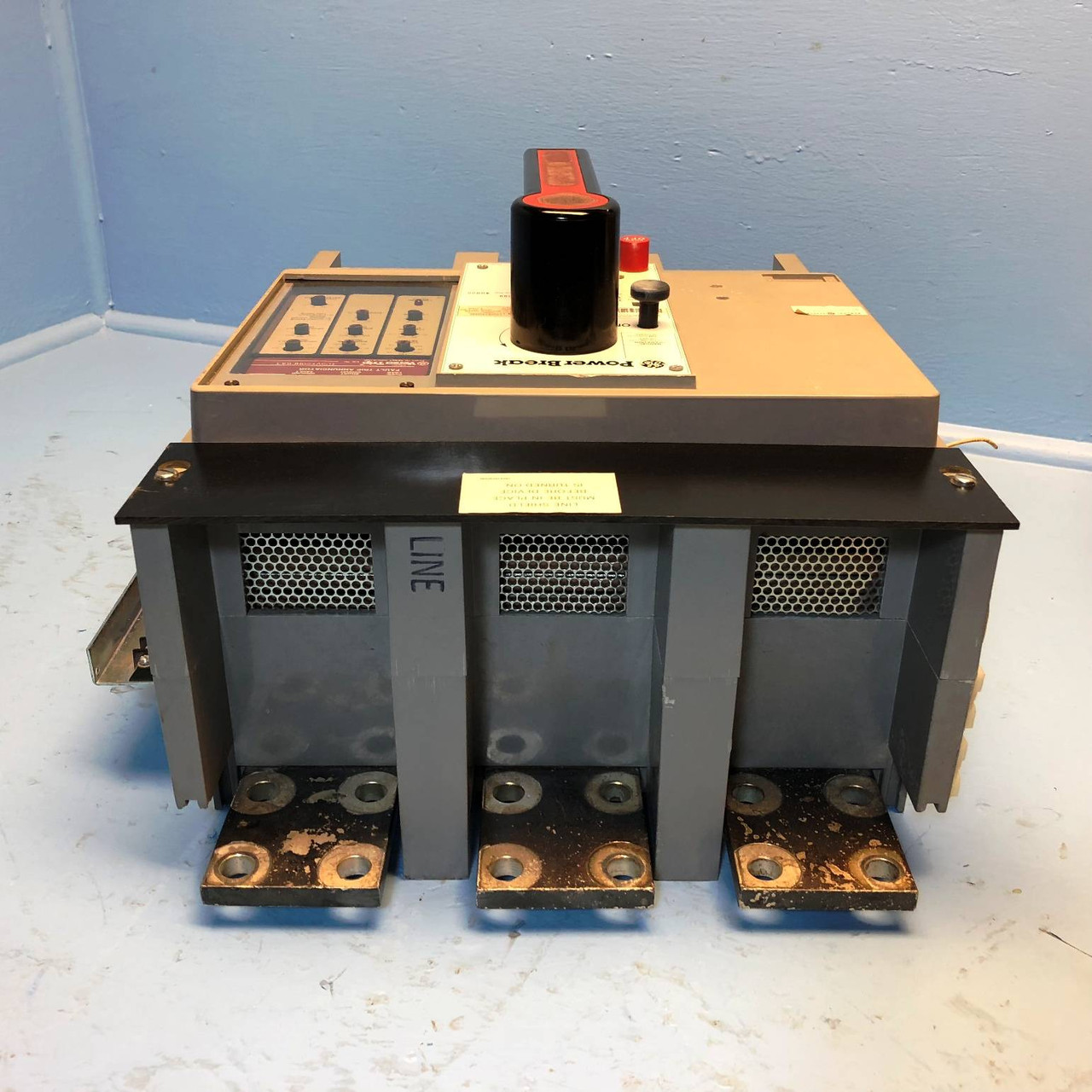 GE TPVVF6620H 2000A Power Break LSIG Breaker w/ Aux 2000 Amp TPVVF6620 H 3P (EM2934-2)