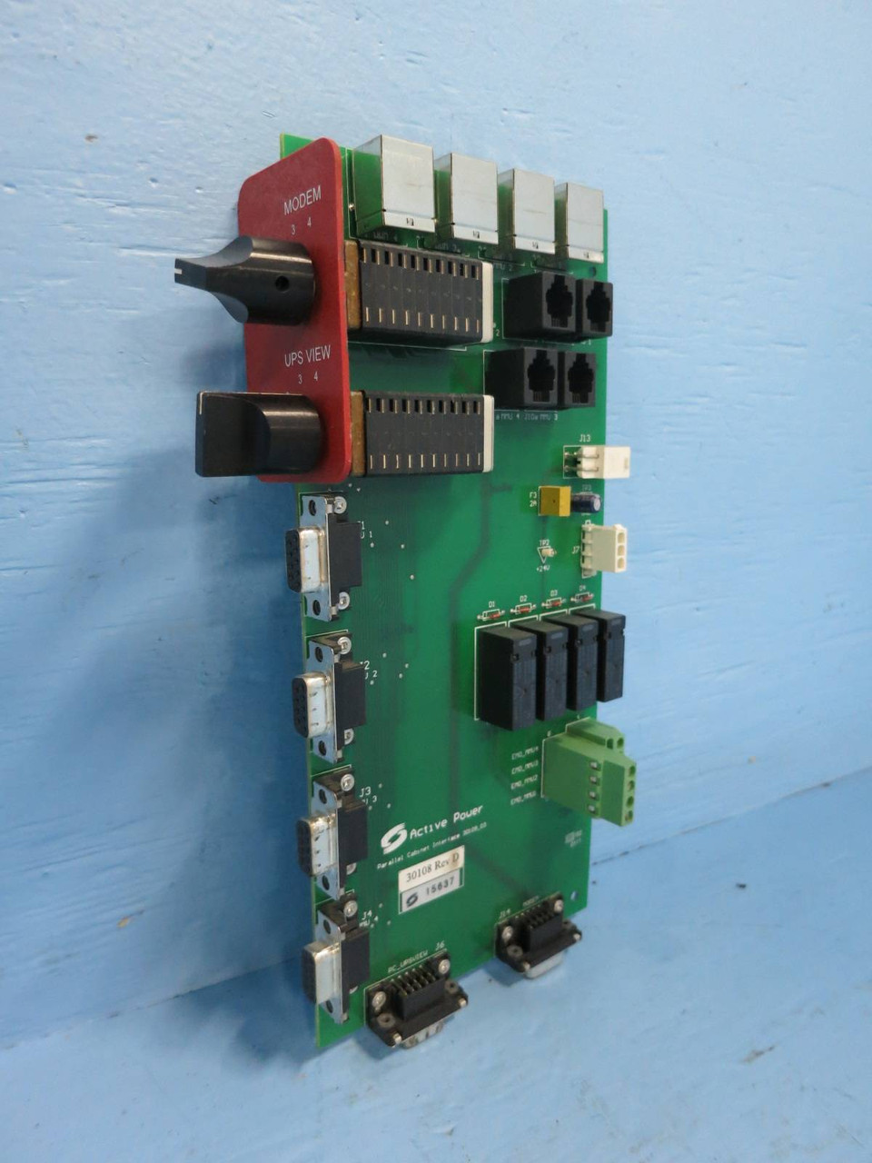 Image of Active Power 30109_03 Parallel Cabinet Interface Board 30108 PCB AP PWB Rev D