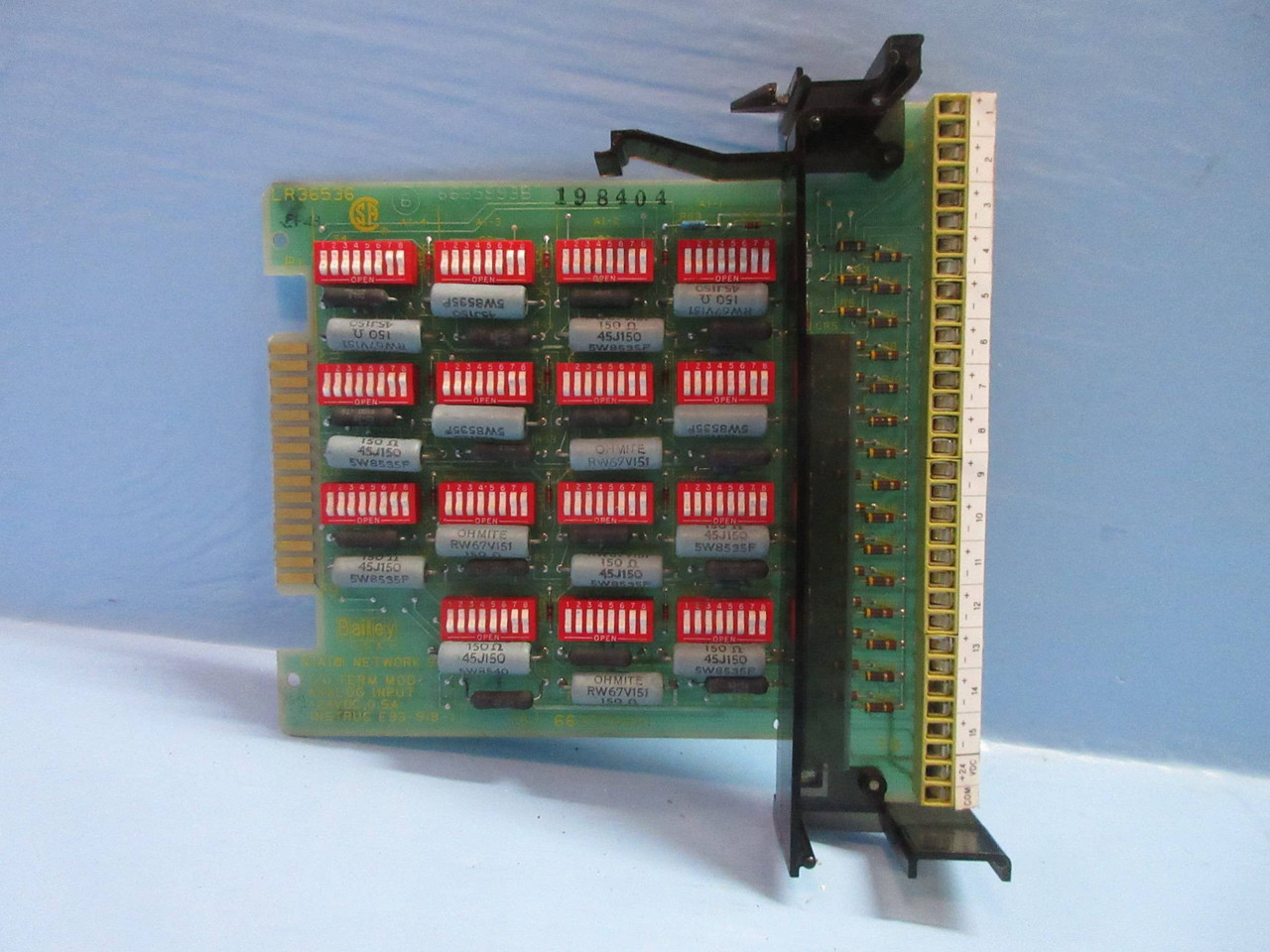 Bailey NIAI01 Network 90 I/O Term Analog Input Module 6635994A1 ABB No Cover (TK4128-1)