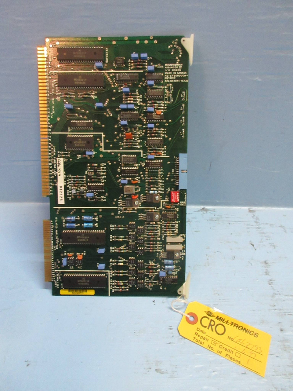 Image of Milltronics MLIOL1244 Airanger IV I/O Board Siemens