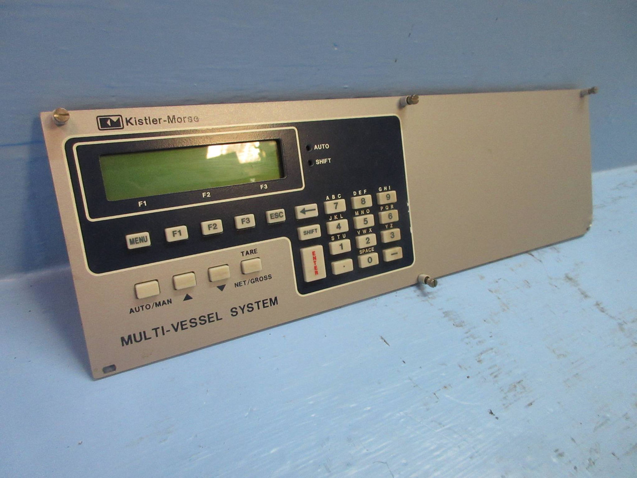 KM Kistler-Morse Multi-Vessel System Controller Screen w/ PC Board 63-1199-03 (TK4132-1)