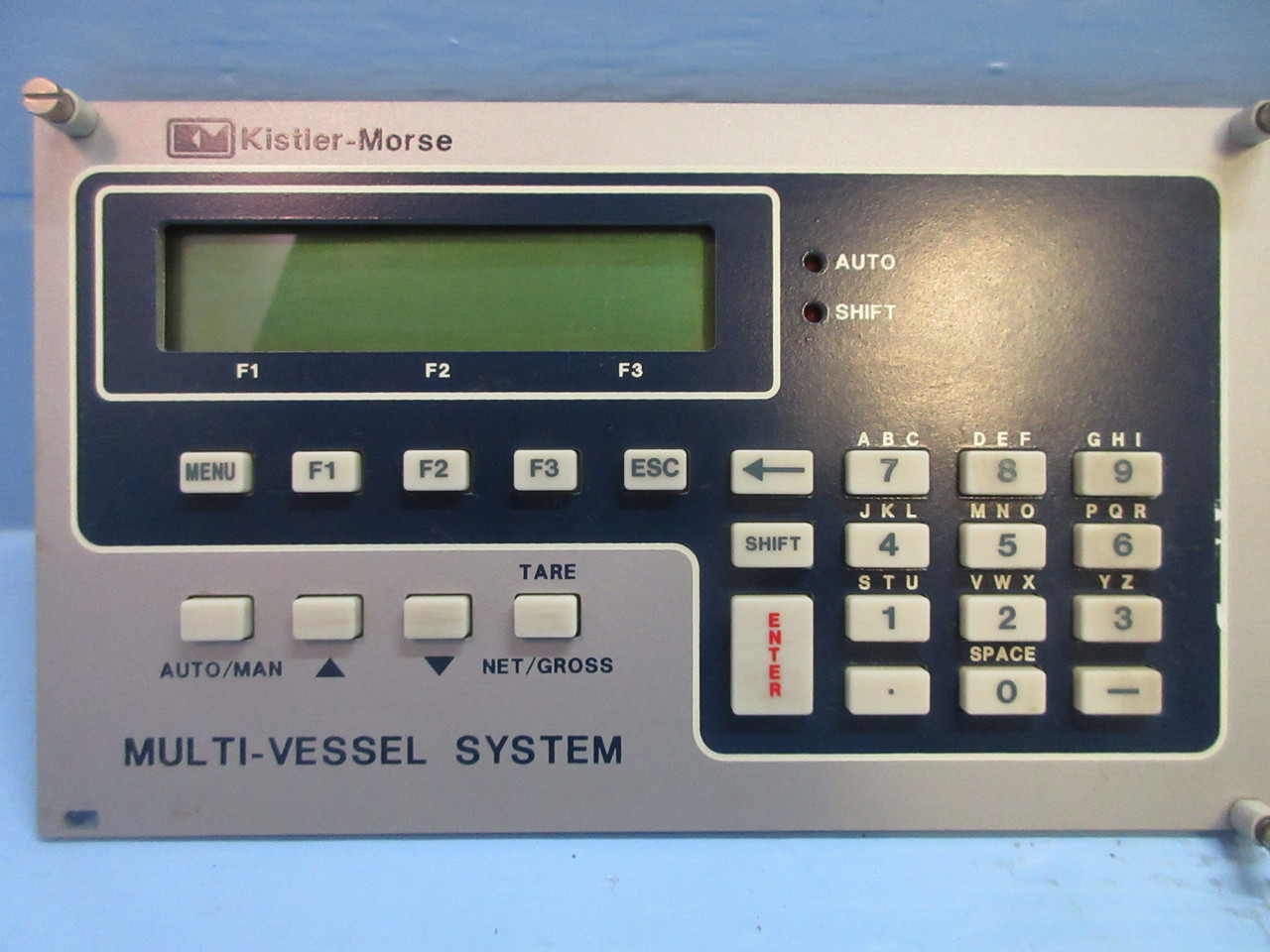 KM Kistler-Morse Multi-Vessel System Controller Screen w/ PC Board 63-1199-03 (TK4132-1)