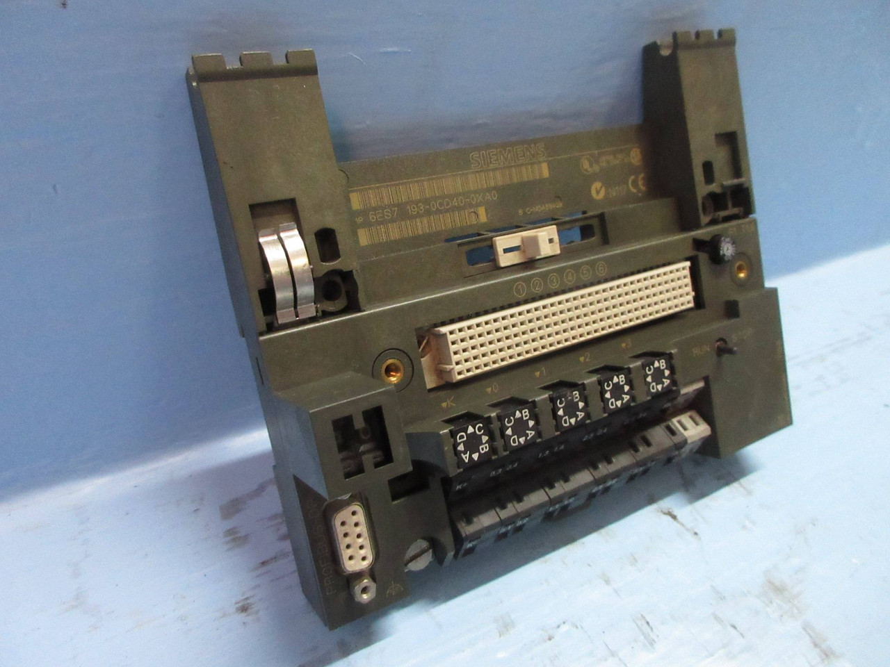 Siemens 1P 6ES7 193-0CD40-0XA0 Simatic S7 4 Wire Terminal Block (TK4135-7)