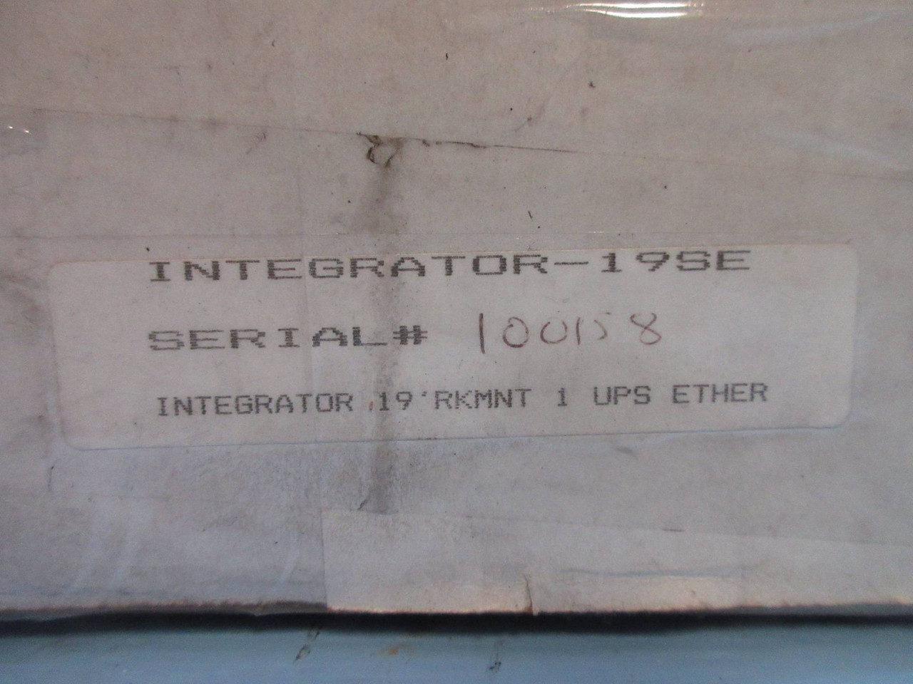 NEW Liebert Integrator-19SE Rev. N Integrator 19IN RKMNT 1UPS Ethernet 9 Vdc NIB (TK4141-2)