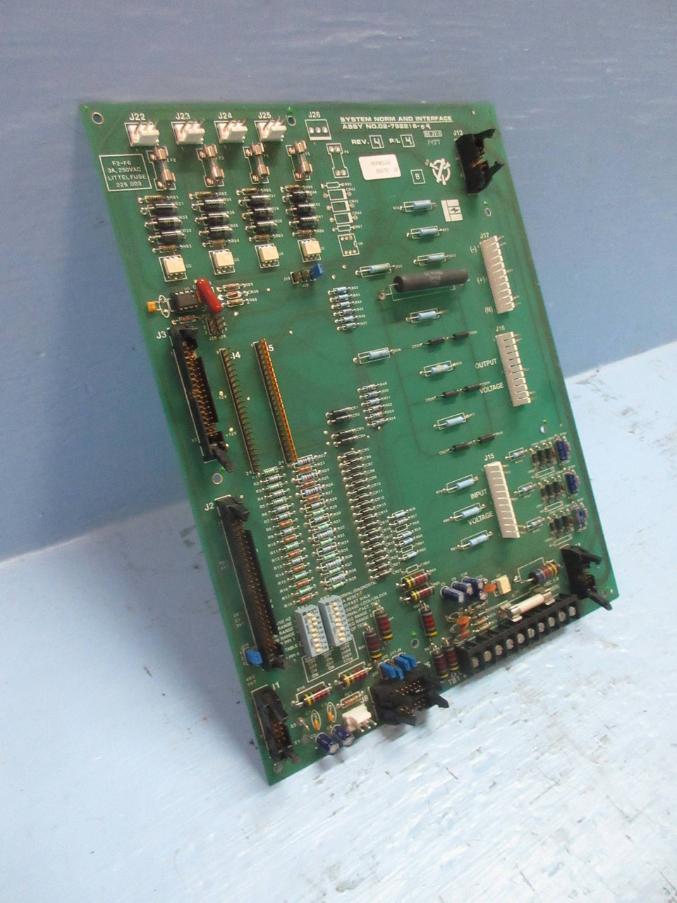 Liebert Emerson 02-792216-04 Rev. 4 System Norm and Interface Board MRP085153 (TK4143-1)