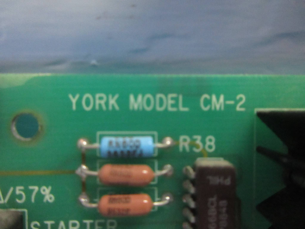 York 031-00947D-000 Rev. A Model CM-2 Current Control Board PLC 05047B119 (TK4152-2)