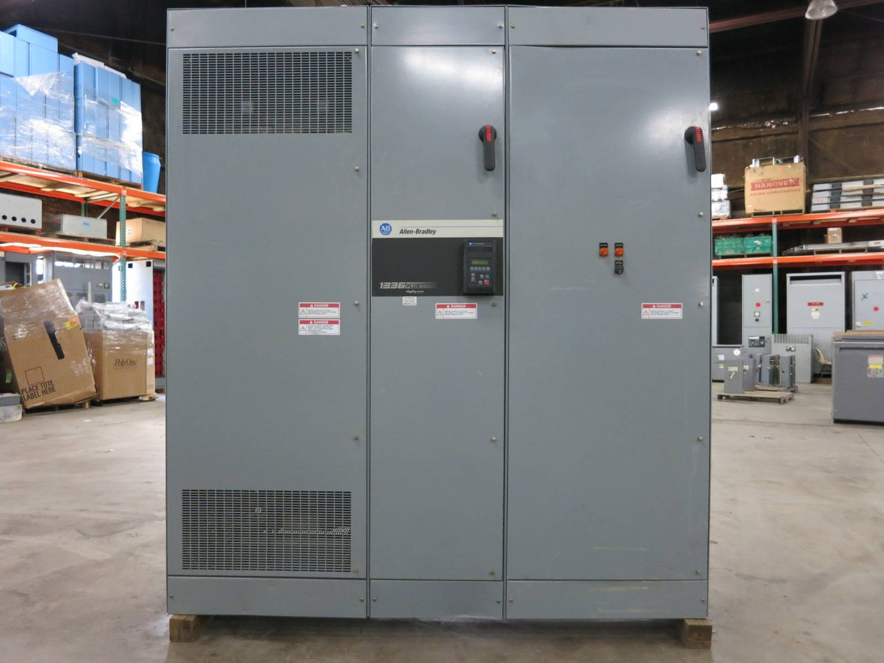 Allen Bradley 1336F-BP250-AN-EN-L6-NCM 300 HP AC VS Drive 1336FBP250 Bypass (NP2004-1)