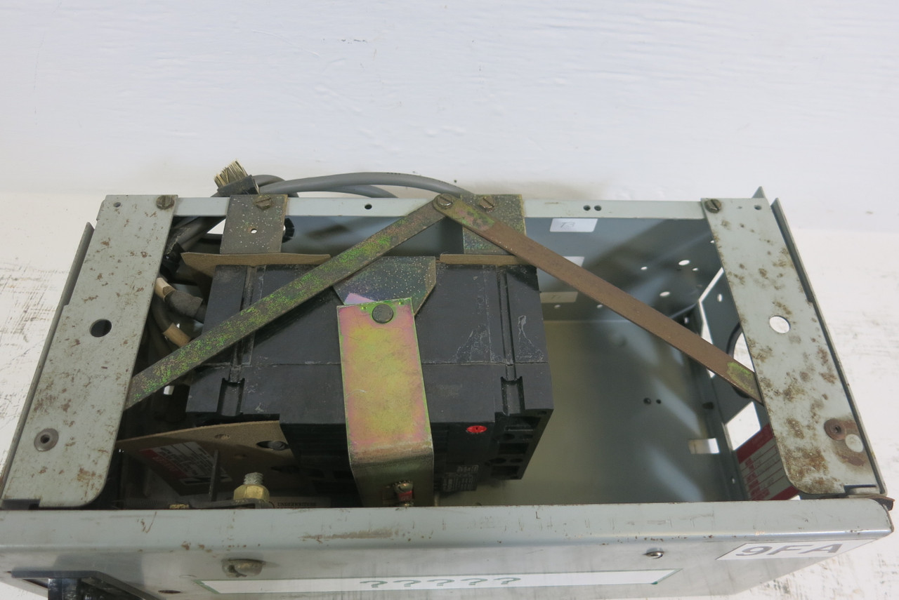 General Electric GE 8000 50 Amp Breaker Type 6" MCC Feeder Bucket 50A THED136050 (TK4167-4)