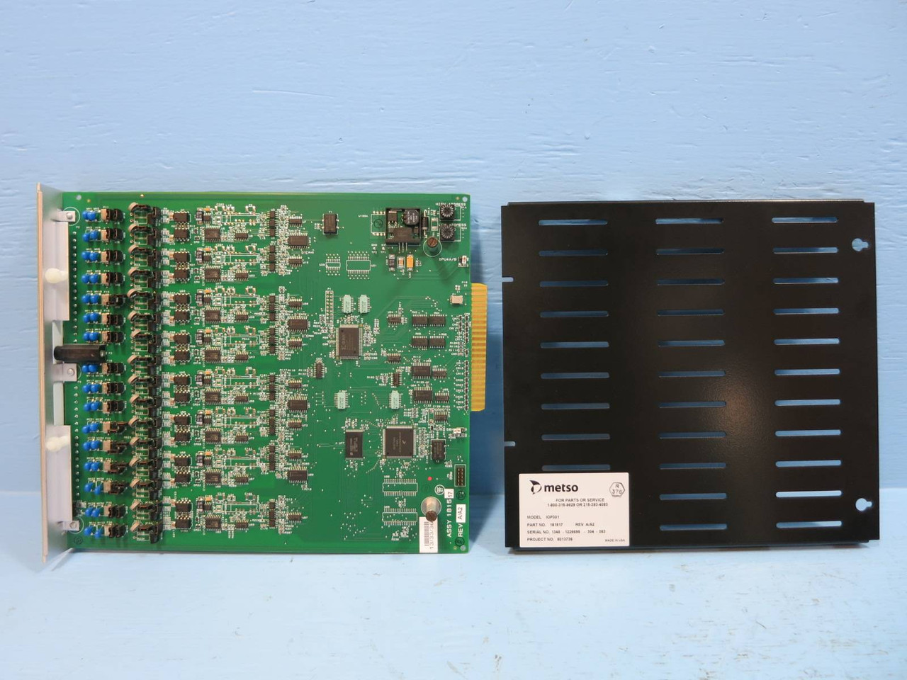 Valmet Metso Automation IOP301 181517 Rev A/A2 Isolated Analog Input Module PLC (NP2010-68)